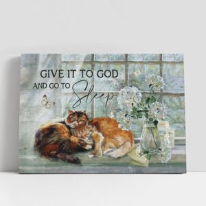 Christian Canvas Wall Art, Give It To…