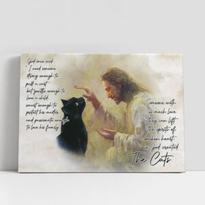 Christian Canvas Wall Art, God Once Said…