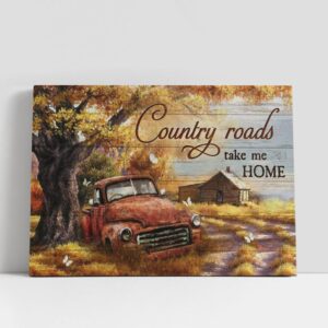 Christian Canvas Wall Art, Gorgeous Autumn Season,…
