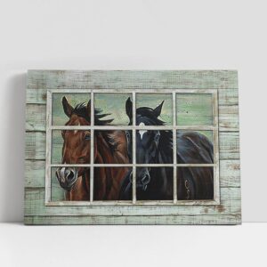 Christian Canvas Wall Art, Horse of God…
