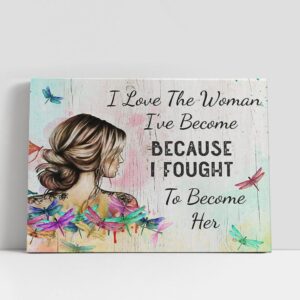 Christian Canvas Wall Art, I Love The…