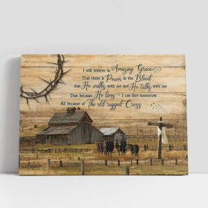 Christian Canvas Wall Art, I Still Believe…