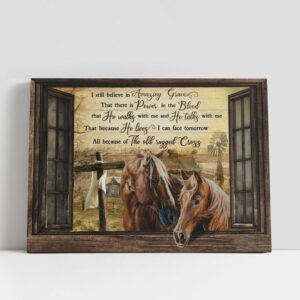 Christian Canvas Wall Art, I Still Believe…