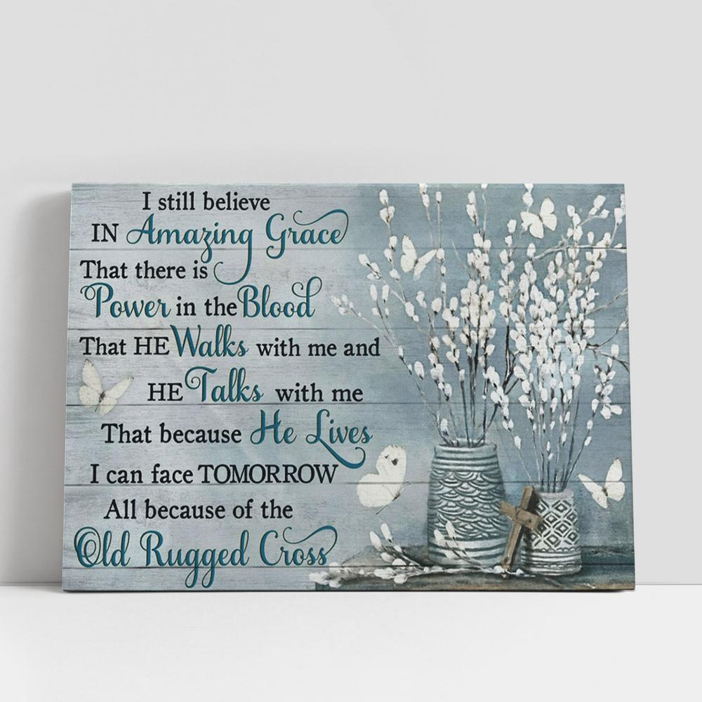Christian Canvas Wall Art, I Still Believe In Amazing Grace Large Canvas Art Home Decor, Christian Canvas Art Christian Canvas Wall Art, I Still Believe In Amazing Grace Large Canvas Art Home Decor, Christian Canvas Art