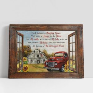Christian Canvas Wall Art, I Still Believe…