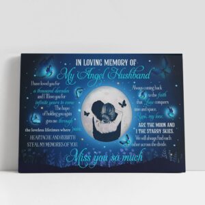 Christian Canvas Wall Art, In Loving Memory…