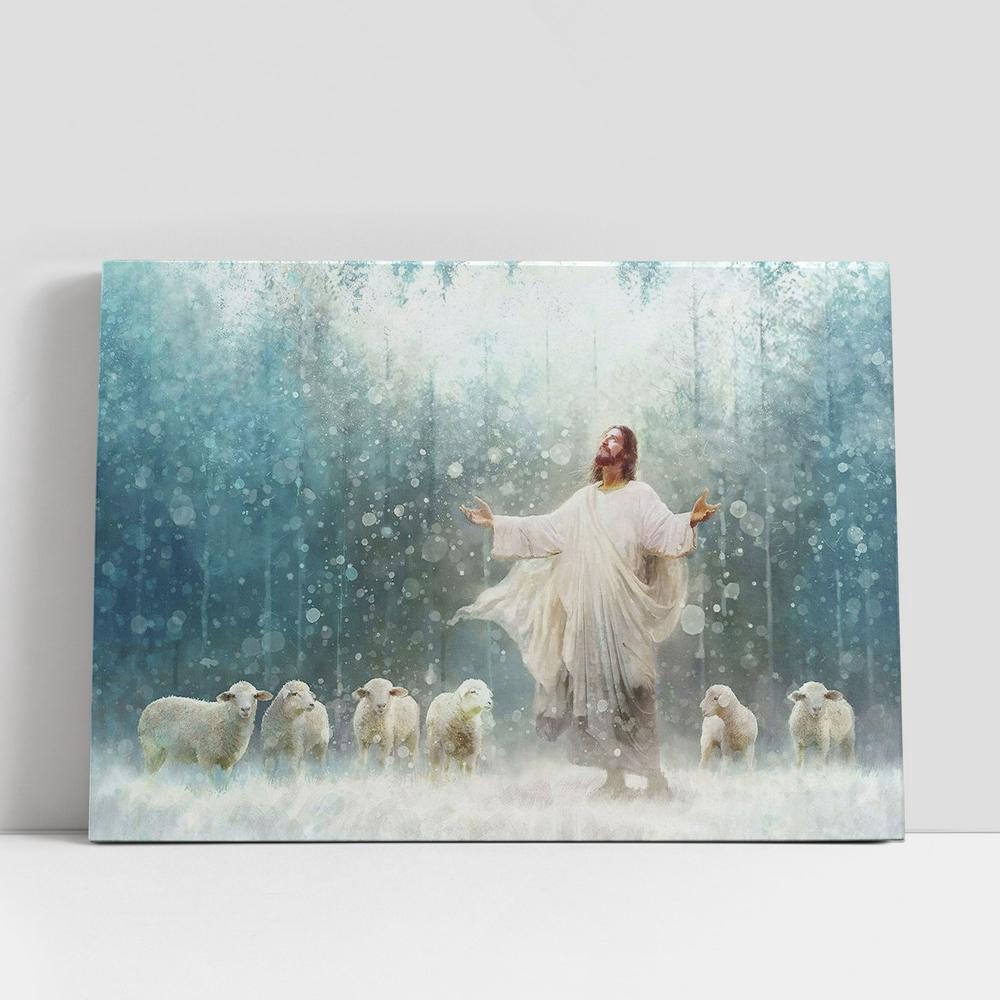 Christian Canvas Wall Art, Jesus And The Lamps Canvas Wall Art, Jesus Canvas, Christian Canvas Art Christian Canvas Wall Art, Jesus And The Lamps Canvas Wall Art, Jesus Canvas, Christian Canvas Art