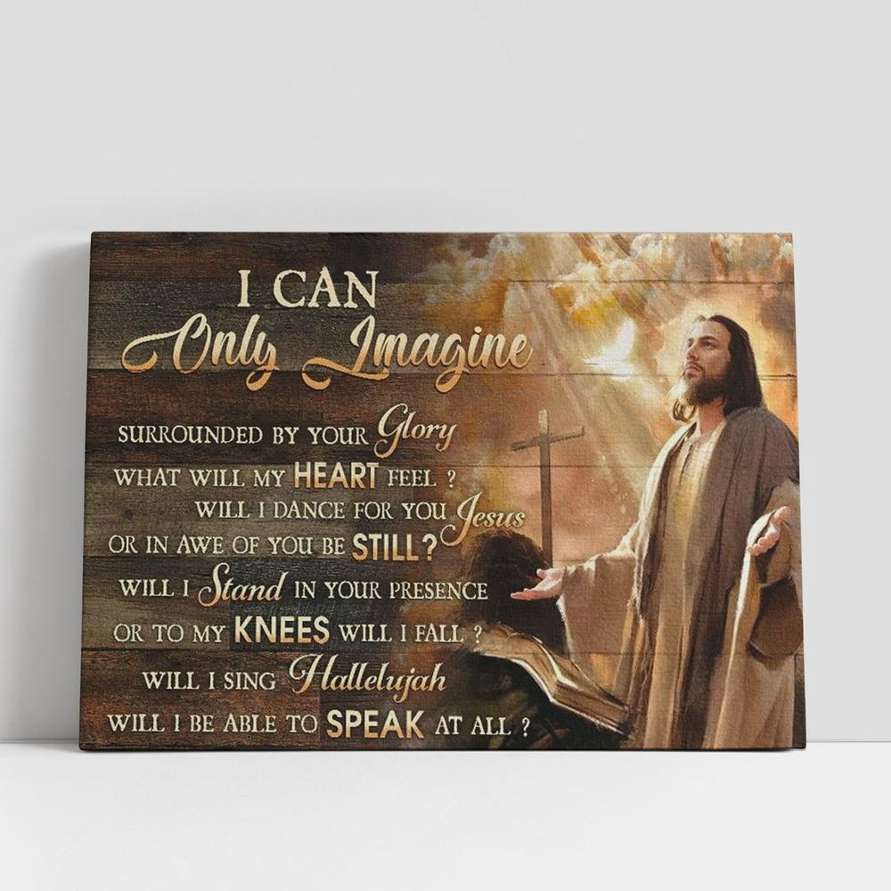 Christian Canvas Wall Art, Jesus Antique Bible Cross I Can Only Imagine Canvas Poster, Christian Canvas Art Christian Canvas Wall Art, Jesus Antique Bible Cross I Can Only Imagine Canvas Poster, Christian Canvas Art