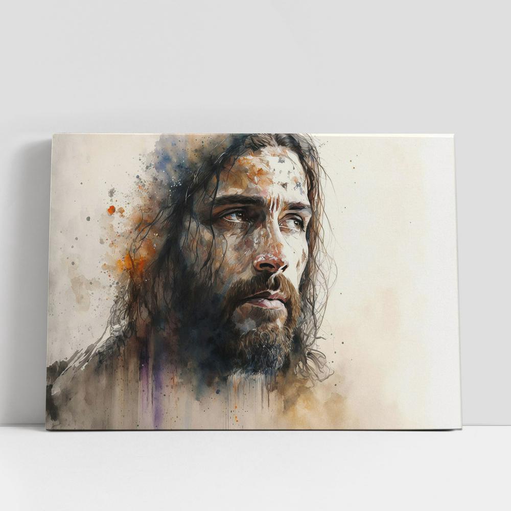 Christian Canvas Wall Art, Jesus Christ Pictures Canvas Pictures, Faith Art, Christian Canvas Art