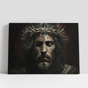 Christian Canvas Wall Art, Jesus Christ With…