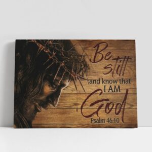 Christian Canvas Wall Art, Jesus Crown Of…