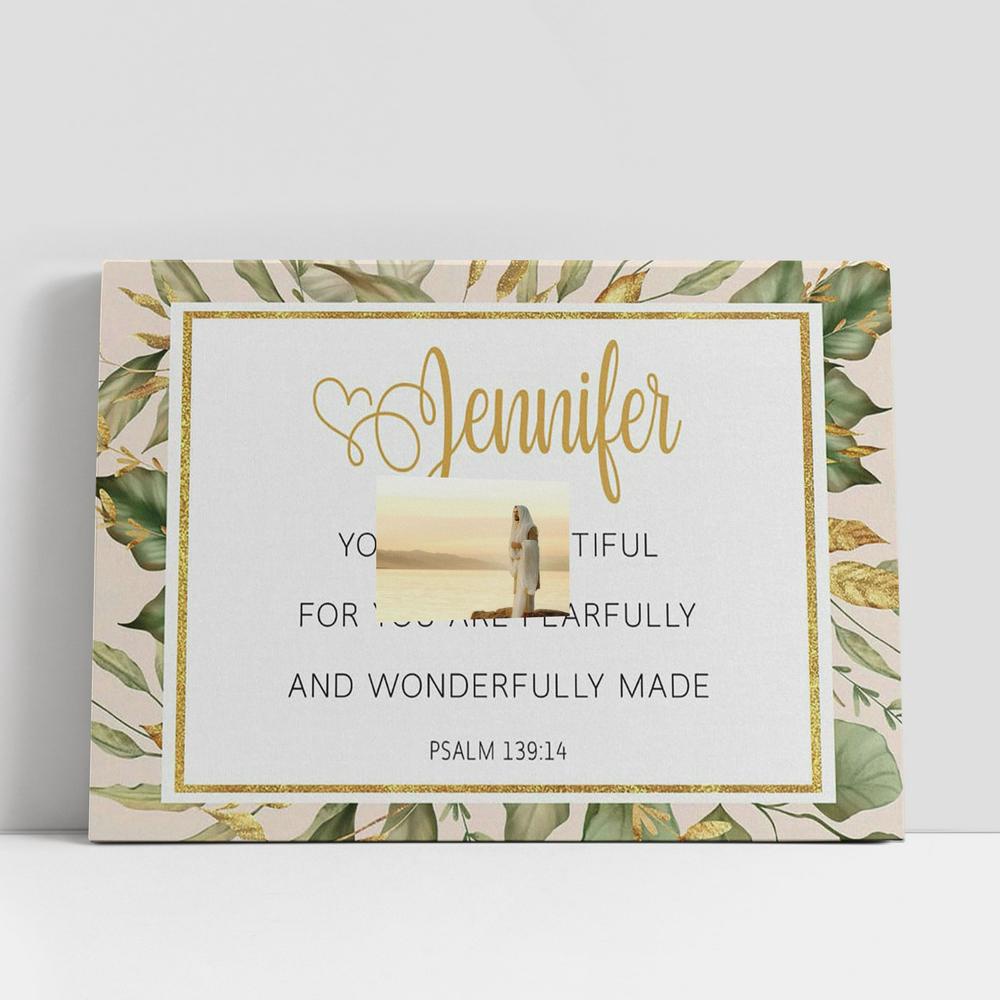 Christian Canvas Wall Art, Jesus On Mountains Light Of The World Wall Art Canvas, Religious Art, Christian Canvas Art