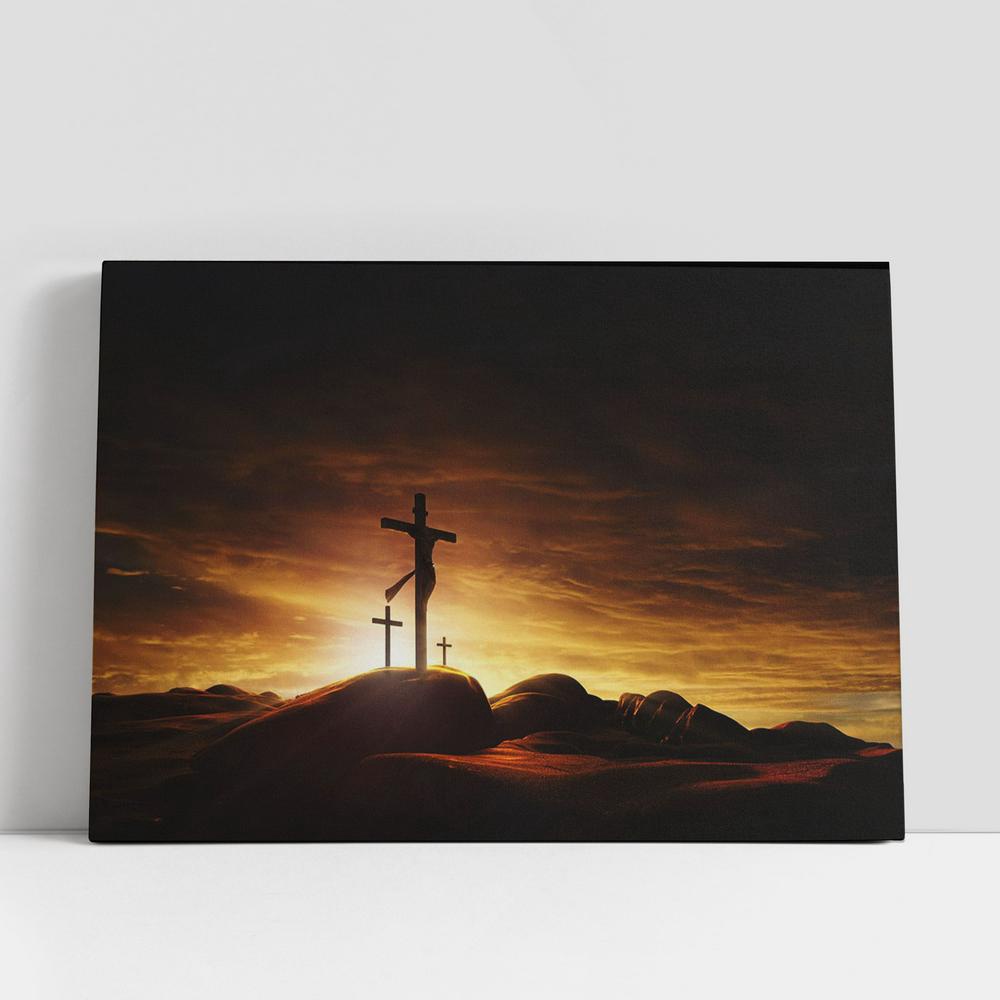 Christian Canvas Wall Art, Jesus On The Cross Canvas Pictures, Faith Art, Christian Canvas Art Christian Canvas Wall Art, Jesus On The Cross Canvas Pictures, Faith Art, Christian Canvas Art