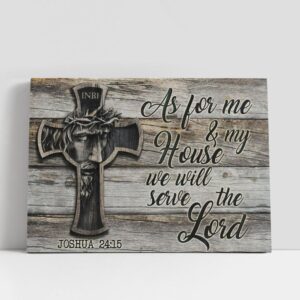 Christian Canvas Wall Art, Jesus Painting Inri…