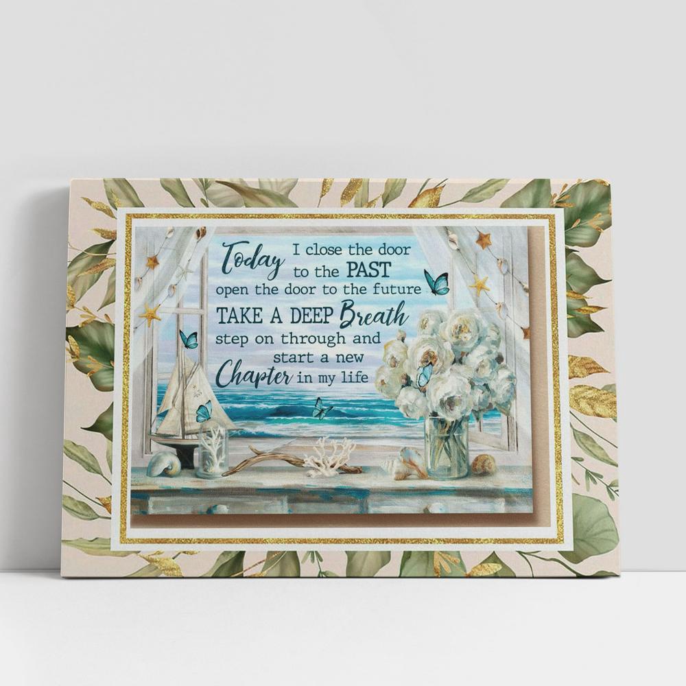 Christian Canvas Wall Art, Jesus Today I Close The Door To The Past Open The Door To The Future Canvas Poster, Christian Canvas Art Christian Canvas Wall Art, Jesus Today I Close The Door To The Past Open The Door To The Future Canvas Poster, Christian Canvas Art