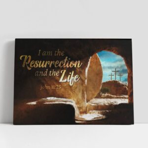 Christian Canvas Wall Art, John 1125 I…