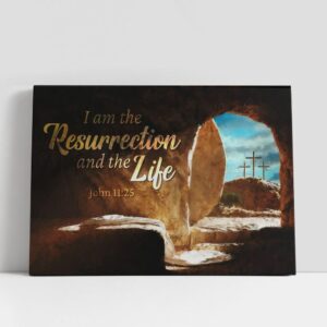 Christian Canvas Wall Art, John 1125 I…