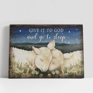 Christian Canvas Wall Art, Lamb Of God,…