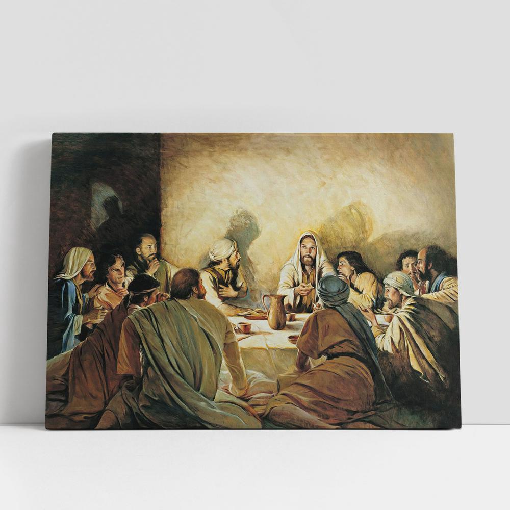 Christian Canvas Wall Art, Last Supper Canvas Wall Art 8, Jesus Canvas, Christian Gifts Wall Art, Jesus Wall Decor