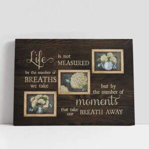 Christian Canvas Wall Art, Life Is Not…