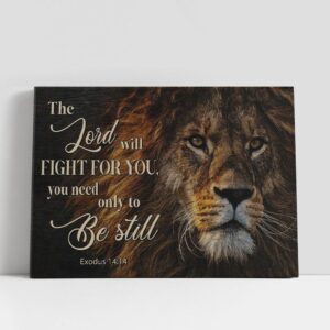 Christian Canvas Wall Art, Lion Of Judah,…