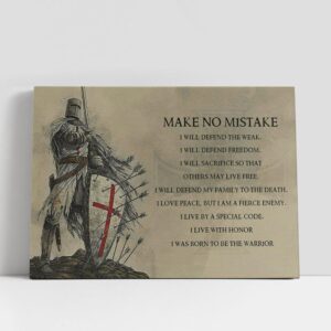 Christian Canvas Wall Art, Make No Mistake…