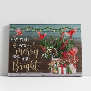 Christian Canvas Wall Art, May Your Days…