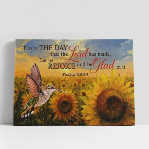 Christian Canvas Wall Art, Psalm 11824 This…