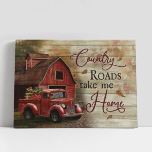 Christian Canvas Wall Art, Red Ladybug Car…