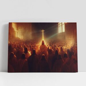 Christian Canvas Wall Art, Revelation Jesus Christ…