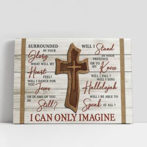 Christian Canvas Wall Art, Surrounded By Your…