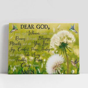 Christian Canvas Wall Art, Take Away All…