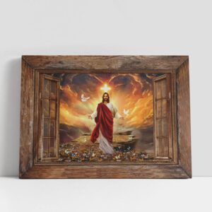 Christian Canvas Wall Art, The Arms Of…