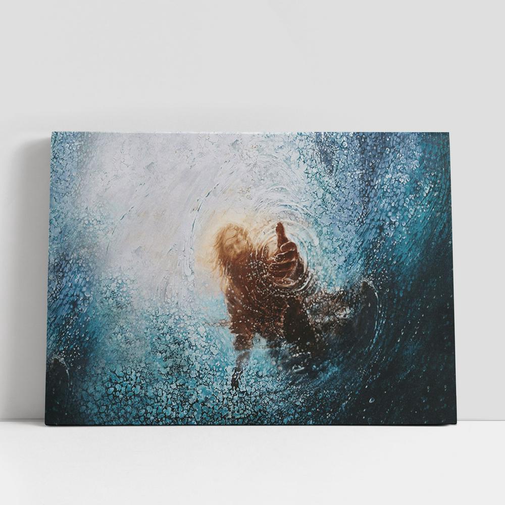 Christian Canvas Wall Art, The Hand Of God Jesus Large Canvas, Christian Canvas Art Christian Canvas Wall Art, The Hand Of God Jesus Large Canvas, Christian Canvas Art