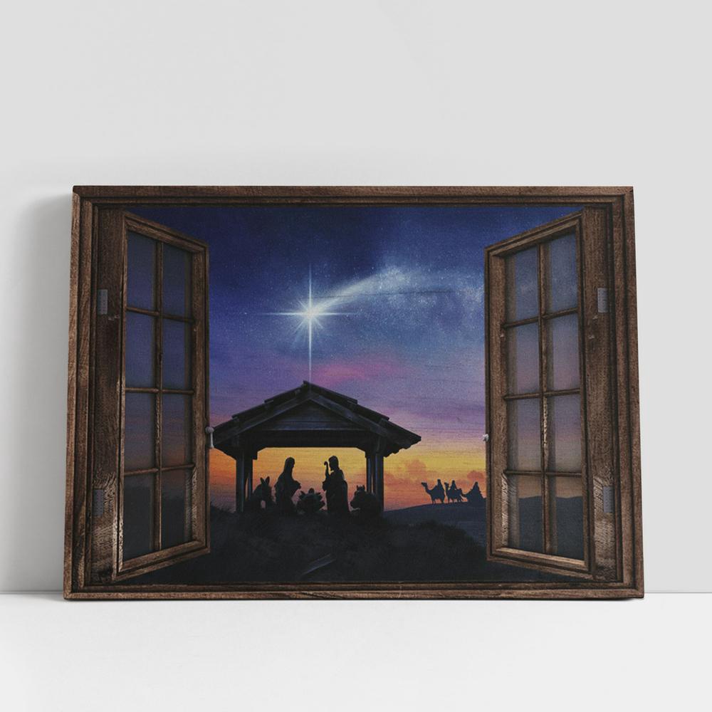 Christian Canvas Wall Art, The Holy Night Jesus Large Canvas, Christian Canvas Art Christian Canvas Wall Art, The Holy Night Jesus Large Canvas, Christian Canvas Art