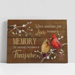 Christian Canvas Wall Art, The Memory Becomes…
