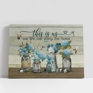 Christian Canvas Wall Art, This Is Us,…