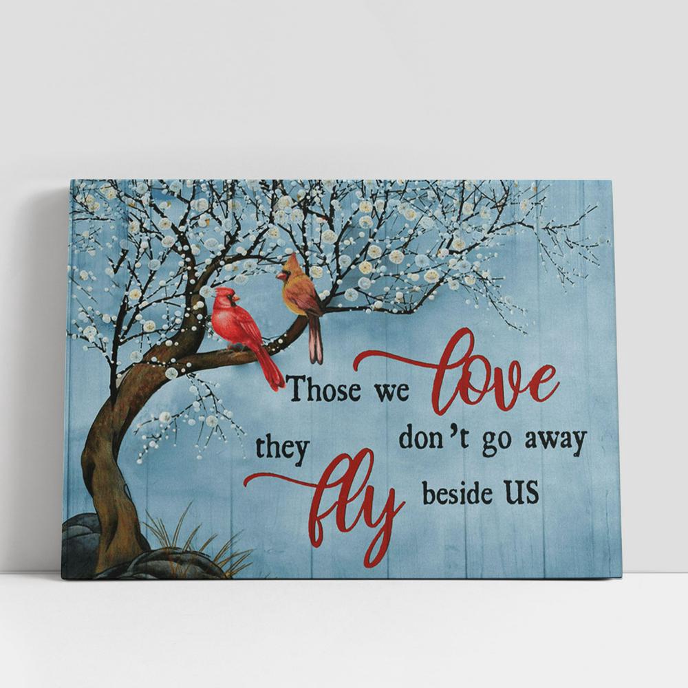 Christian Canvas Wall Art, Those We Love Don’t Go Away Cardinal Large Canvas, Christian Canvas Art Christian Canvas Wall Art, Those We Love Don’t Go Away Cardinal Large Canvas, Christian Canvas Art