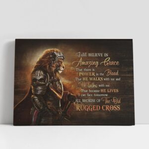 Christian Canvas Wall Art Warrior Lion I Still Believe In Grace Canvas Art Christian Canvas Art 1 zzcdoc.jpg