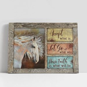 Christian Canvas Wall Art White Horse Have Faith In What Will Be Canvas Art Christian Canvas Art 1 v9gia4.jpg