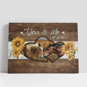 Christian Canvas Wall Art, You and me…