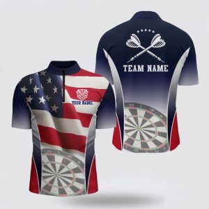 Dart Jerseys, 3D American Flag Patriotic Dart…