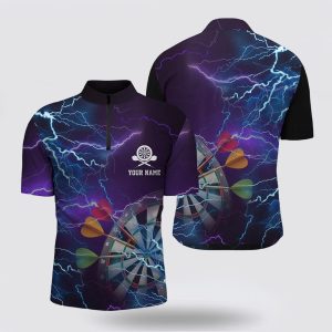 Dart Jerseys, Thunder Lightning Blue Purple Dart…