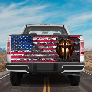 Jesus Tailgate Wrap American Flag Vintage Tailgate Wrap Christ Cross Tailgate Cover Car Decoration Patriot Gift Tailgate Wrap 1 gm6s7a.jpg