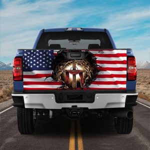 Jesus Tailgate Wrap, Christian Cross American Truck…