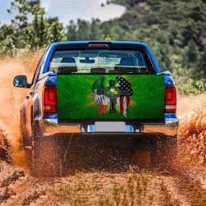 Jesus Tailgate Wrap, Irish Cross Tailgate Wrap…