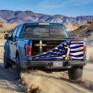 Jesus Tailgate Wrap, Jesus Christian Cross. The…