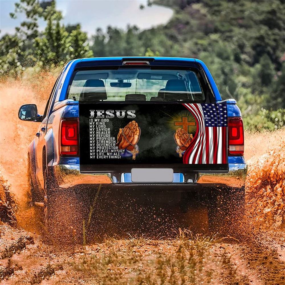 Jesus Tailgate Wrap, Jesus Is My Savior Truck Tailgate Wrap Jesus Is My God Car Decal Christian American Gift Idea Tailgate Wrap Jesus Tailgate Wrap, Jesus Is My Savior Truck Tailgate Wrap Jesus Is My God Car Decal Christian American Gift Idea Tailgate Wrap