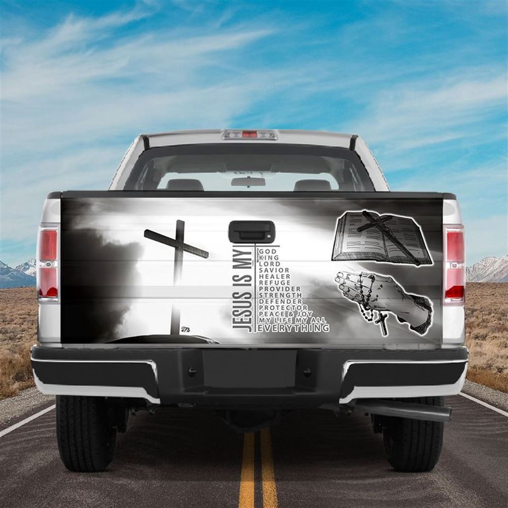 Jesus Tailgate Wrap, Jesus Is My Savior Wrap Jesus Tailgate Wrap Jesus Cross Art Cover Jesus Bless You Cover Decor Tailgate Wrap Jesus Tailgate Wrap, Jesus Is My Savior Wrap Jesus Tailgate Wrap Jesus Cross Art Cover Jesus Bless You Cover Decor Tailgate Wrap