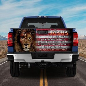 Jesus Tailgate Wrap, Jesus Lion Of Judah,…